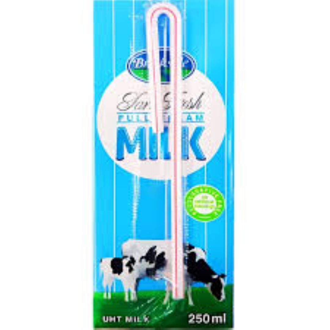 BROOKSIDE LONG LIFE W/MILK 250ML TBA
